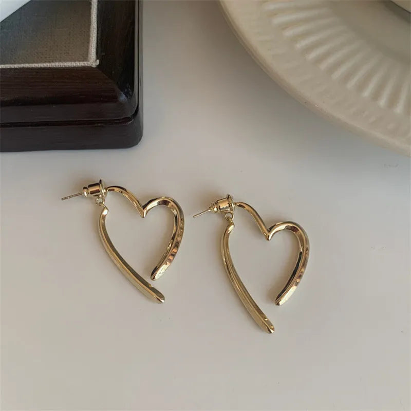 Small Circle Stud Earrings Korean Jewelry